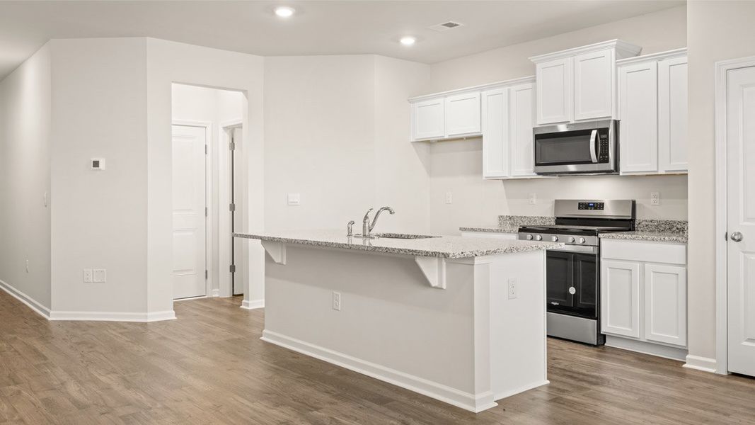 Furnished interior view inside a new home in Laurel Park Townhomes, Hephzibah (Image 4).