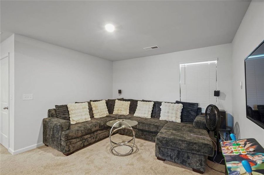 Furnished interior view inside a new home in The Enclave at Dial Farm Phase III, Walnut Grove (Image 34).