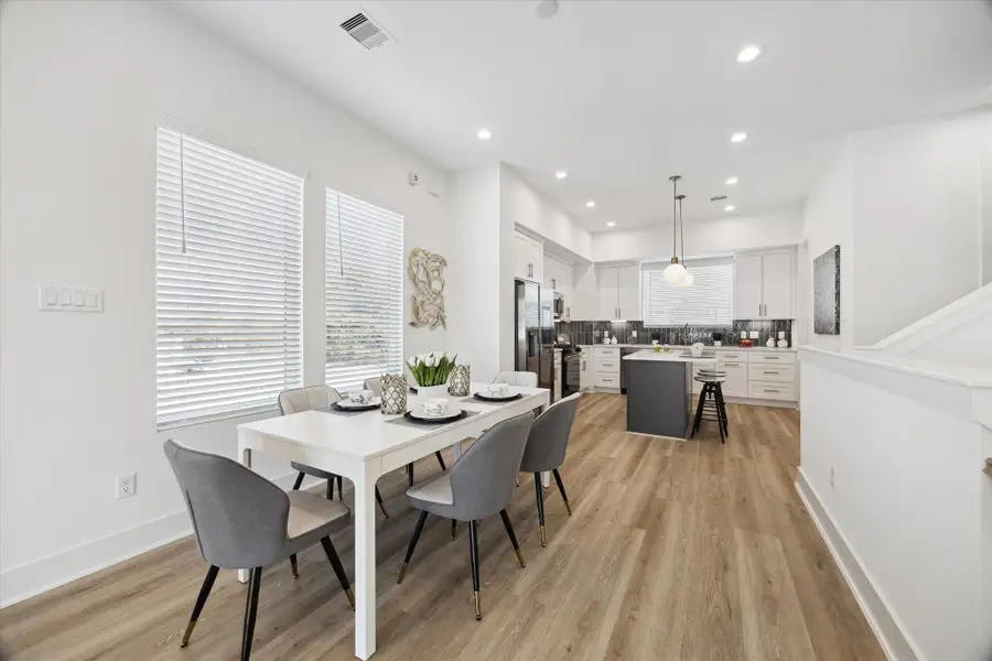 Furnished interior view inside a new home in , Houston (Image 29).
