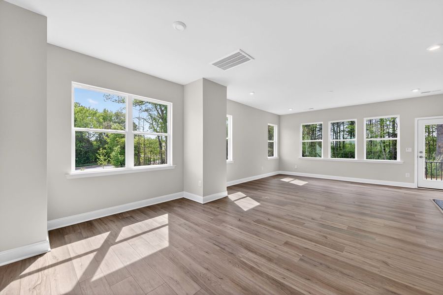 Spacious, unfurnished interior of a new home in Archer Row, Charlotte (Image 32). Spacious, unfurnished interior of a new home in Archer Row, Charlotte (Image 32).