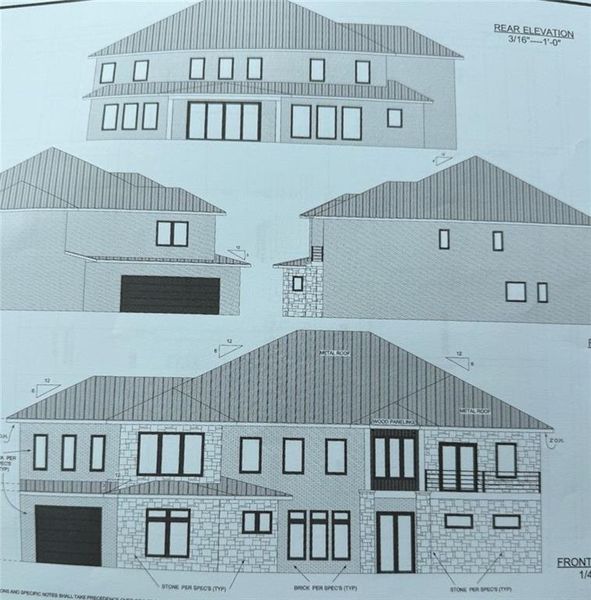 Front exterior of a new home in , Buford, GA, highlighting curb appeal (Image 1). Front exterior of a new home in , Buford, GA, highlighting curb appeal (Image 1).