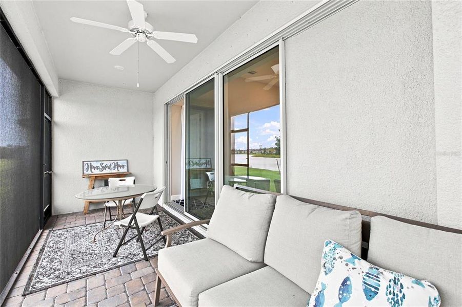 Exterior details and patio area of a home in The Cove at West Port, Port Charlotte (Image 26). Exterior details and patio area of a home in The Cove at West Port, Port Charlotte (Image 26).