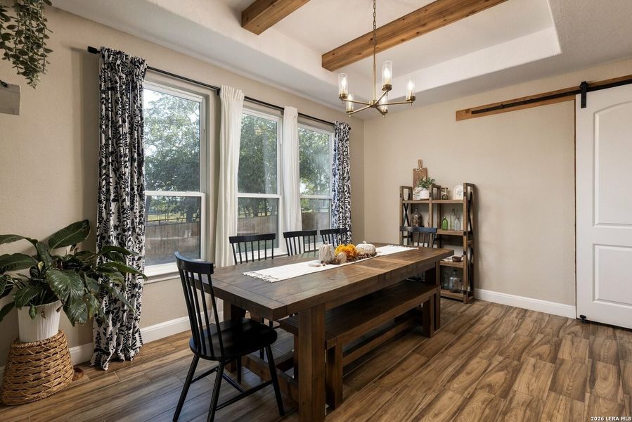 Furnished interior view inside a new home in , La Vernia (Image 6).