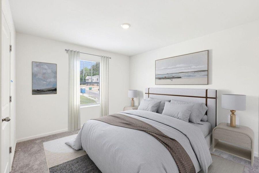 Furnished interior view inside a new home in Sunterra Lakes, Brookshire (Image 4).