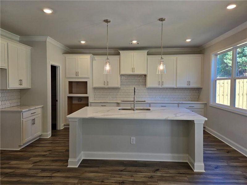 Furnished interior view inside a new home in Enclave at Logan Point, Loganville (Image 5). Furnished interior view inside a new home in Enclave at Logan Point, Loganville (Image 5).