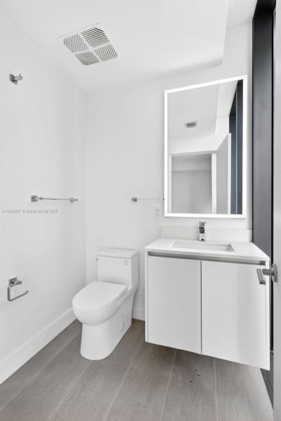 Furnished interior view inside a new home in , Miami (Image 15).