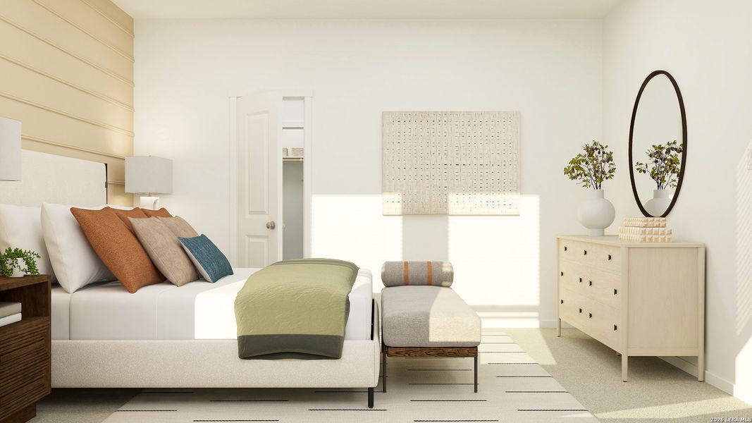 Furnished interior view inside a new home in Pleasanton Meadows, Pleasanton (Image 6).