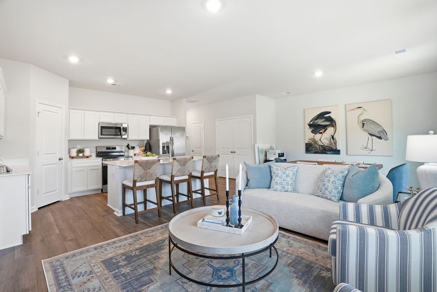 Representative furnished interior of a home built from the Sequoia by McGuinn Homes in Towns at Lake Greenwood, Greenwood (Image 16).