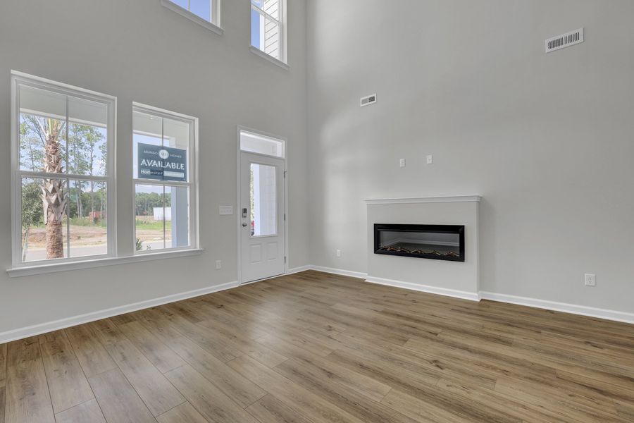 Spacious, unfurnished interior of a new home in Grand Park, Leland (Image 16).