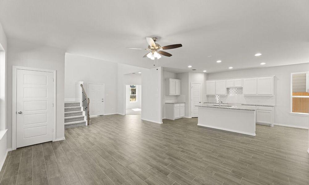 Representative exterior photo of a completed home built from the Thorndale by Impression Homes in Heartland, Heartland, TX (Image 12). Representative exterior photo of a completed home built from the Thorndale by Impression Homes in Heartland, Heartland, TX (Image 12).