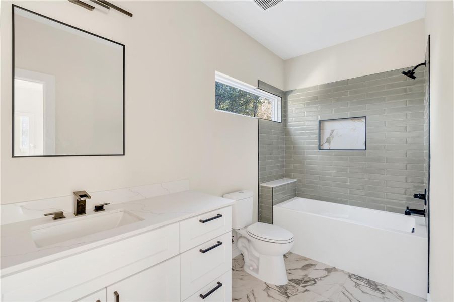 Furnished interior view inside a new home in , Austin (Image 5).