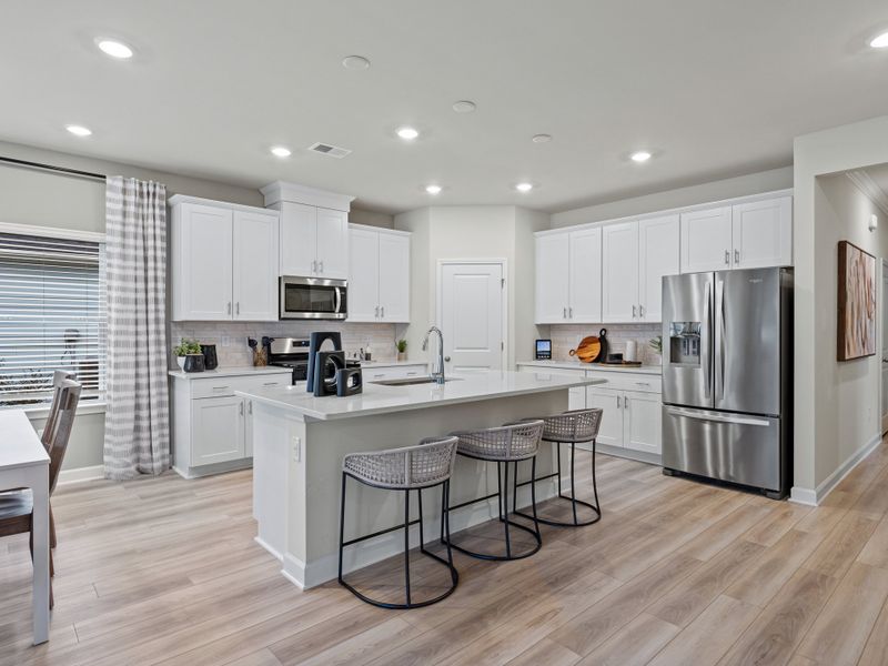 Furnished interior view inside a new home in Waterside - Coastline Series, Longs (Image 10).