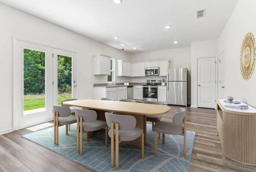 Furnished interior view inside a new home in Crescent Pointe, Carrollton (Image 4).