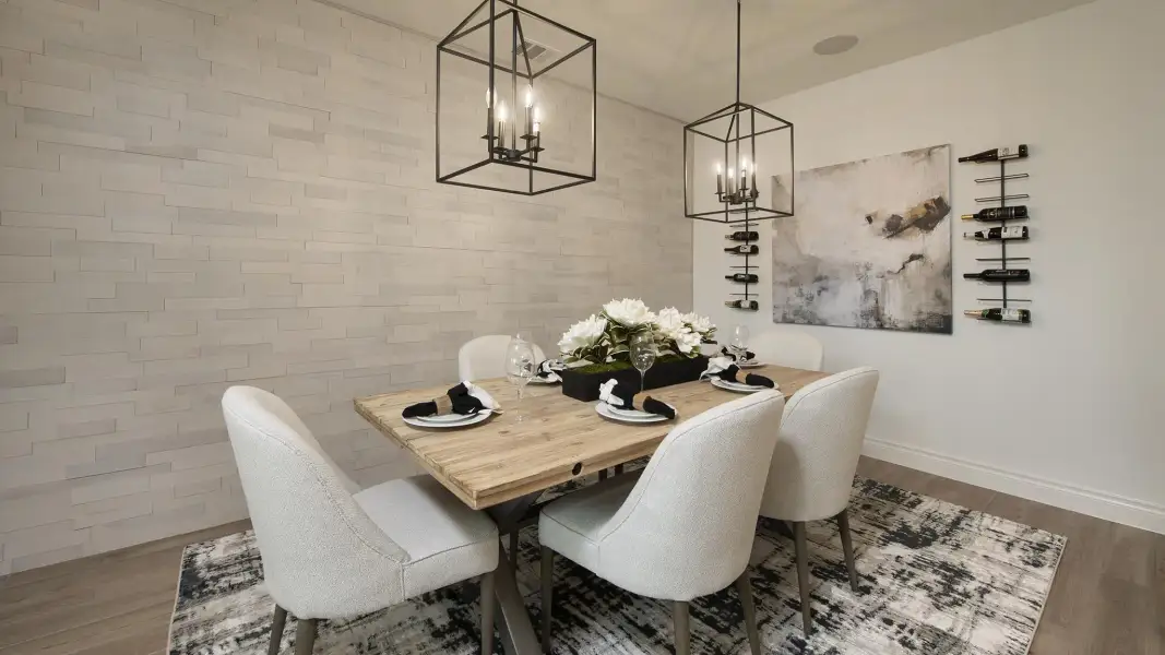 Representative furnished interior of a home built from the 3399W by Perry Homes in Briarley, Montgomery (Image 53).