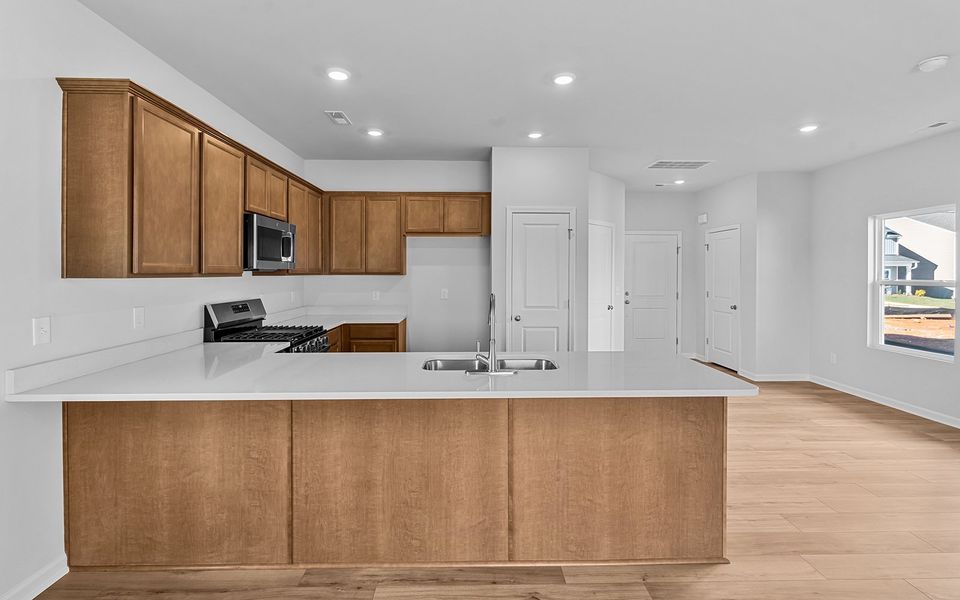 Furnished interior view inside a new home in Hanes Lake, Winston-Salem (Image 9).