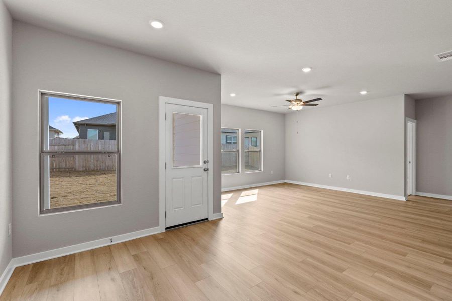 Casual Dining off of Kitchen