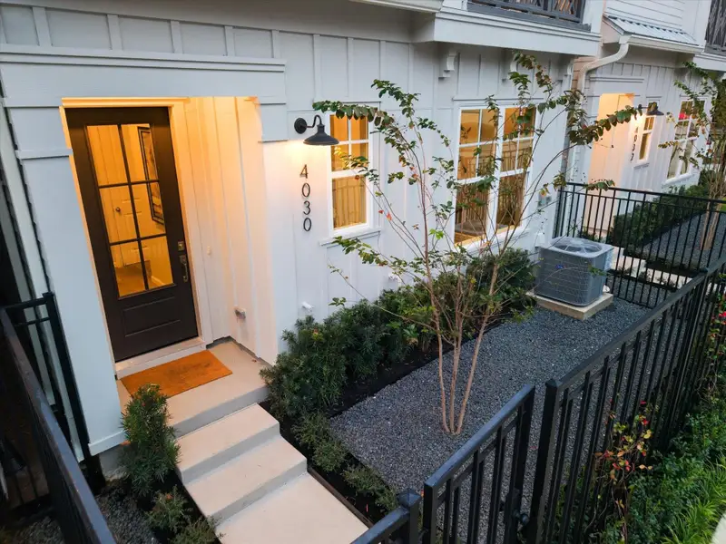 Covered balcony located off the main living area.