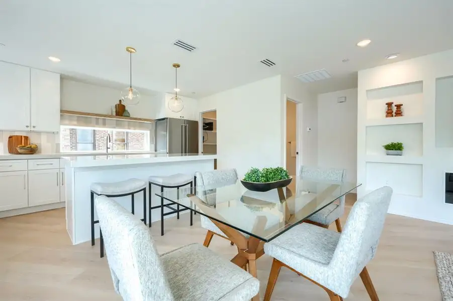 Photos of Model: Unit D Photos of Model: Unit D