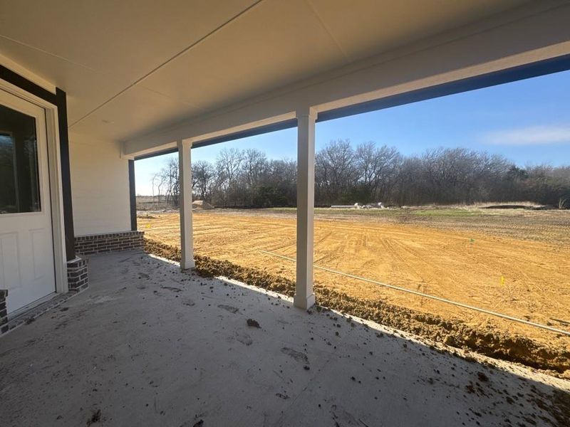 Exterior details and patio area of a home in Terra Escalante, Blue Ridge (Image 3).