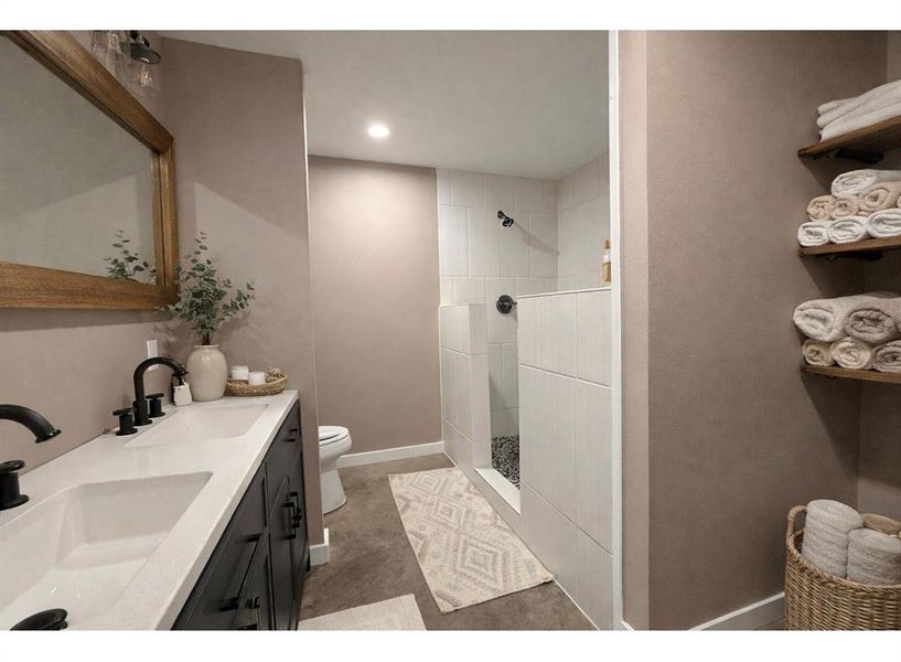 Furnished interior view inside a new home in , Seymour (Image 10).