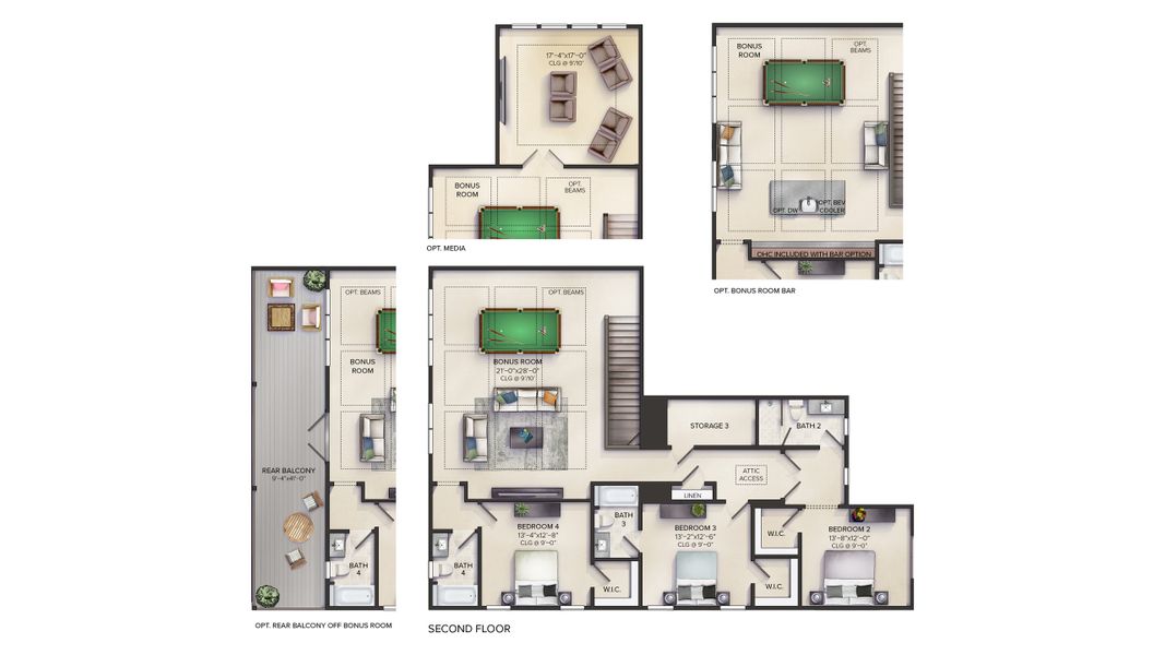 Hudson Floor Plan