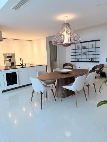 Furnished interior view inside a new home in Aston Martin Residences, Miami (Image 19). Furnished interior view inside a new home in Aston Martin Residences, Miami (Image 19).