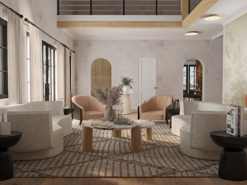 Furnished interior view inside a new home in , Mount Pleasant (Image 35). Furnished interior view inside a new home in , Mount Pleasant (Image 35).