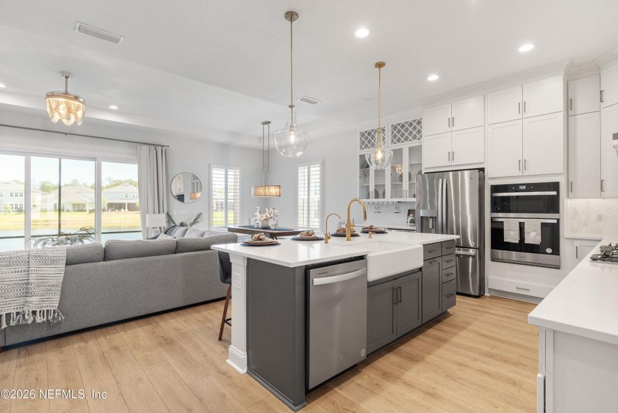 Furnished interior view inside a new home in , Ponte Vedra (Image 19).