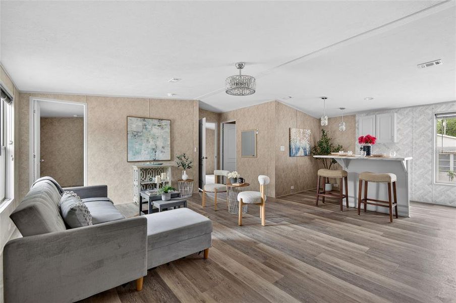 Furnished interior view inside a new home in , Spring Hill (Image 4).