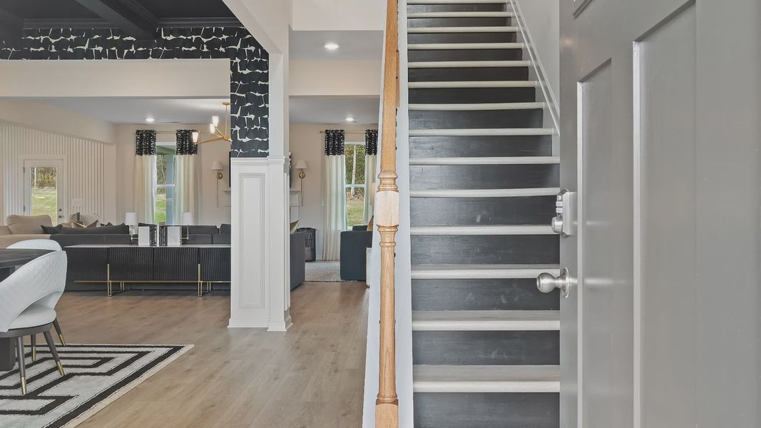 Furnished interior view inside a new home in Copperfield, Locust Grove (Image 5).
