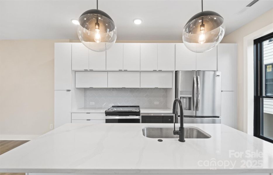 Furnished interior view inside a new home in , Charlotte (Image 8). Furnished interior view inside a new home in , Charlotte (Image 8).