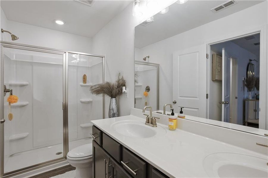 Furnished interior view inside a new home in , Douglasville (Image 4).