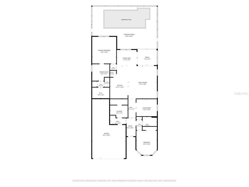 2D floor plan layout of this home in , Bradenton, FL (Image 5). 2D floor plan layout of this home in , Bradenton, FL (Image 5).