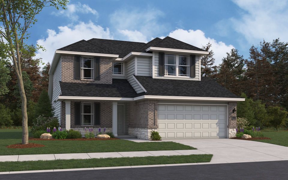 Rendering of floor plan. Colors and features may differ from shown representation. Rendering of floor plan. Colors and features may differ from shown representation.