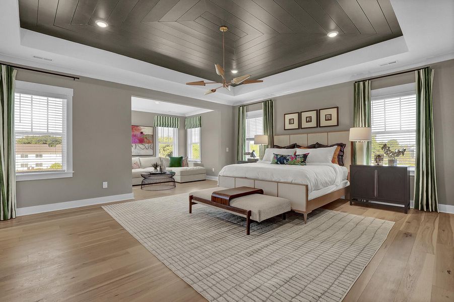 Furnished interior view inside a new home in , Summerville (Image 6).