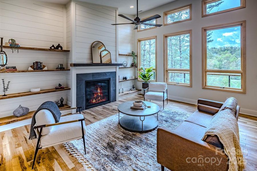 Furnished interior view inside a new home in , Fleetwood (Image 9).