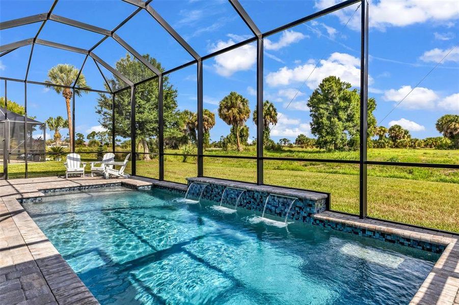 Exterior details and patio area of a home in , Rotonda West (Image 25).