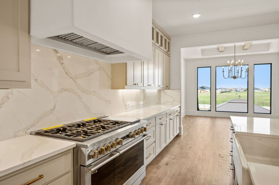 Furnished interior view inside a new home in The Resort on Eagle Mt. Lake, Fort Worth (Image 11).