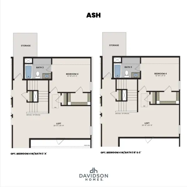 2D floor plan layout of this home in Bradshaw Farms, Mount Juliet, TN (Image 22).