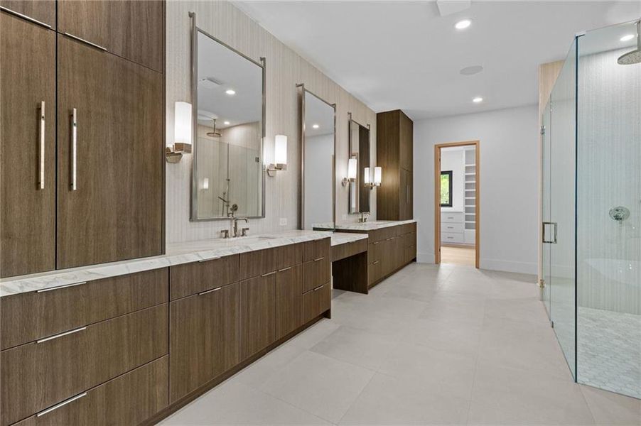 Furnished interior view inside a new home in , Sugar Hill (Image 9).