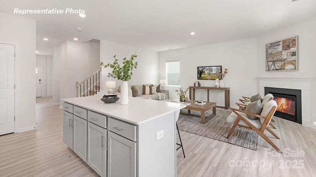 Furnished interior view inside a new home in Cline Village, Conover (Image 23).