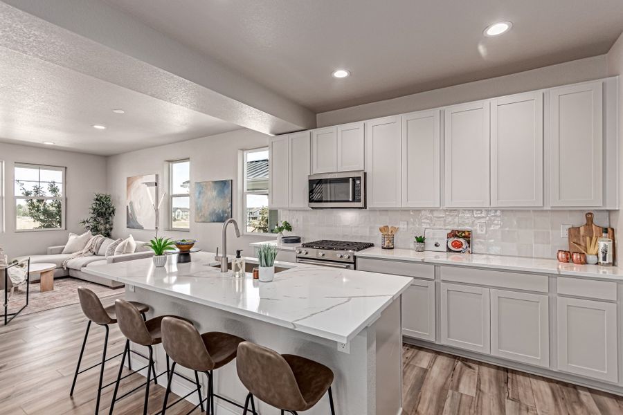 Furnished interior view inside a new home in Arras Park, Thornton (Image 12). Furnished interior view inside a new home in Arras Park, Thornton (Image 12).