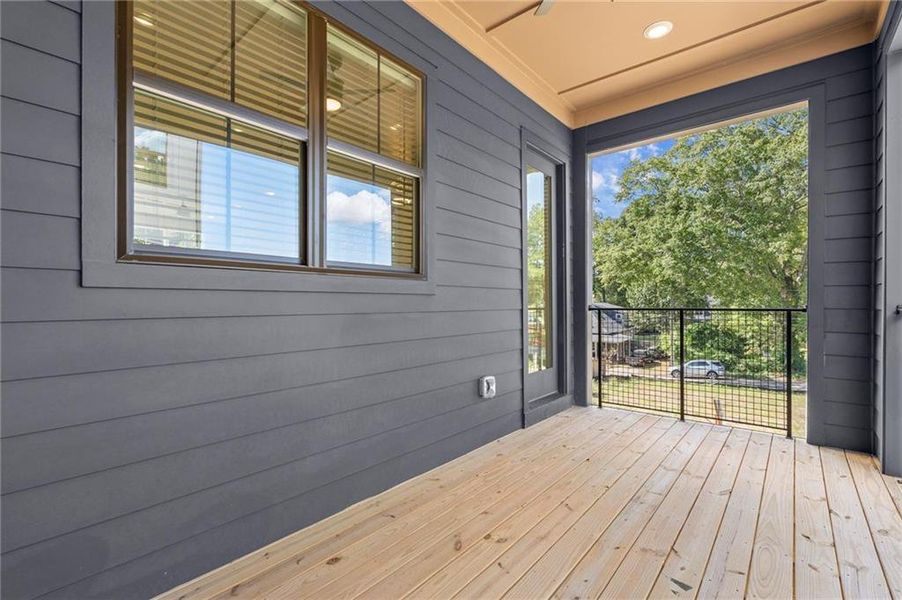 Exterior details and patio area of a home in , Atlanta (Image 23). Exterior details and patio area of a home in , Atlanta (Image 23).