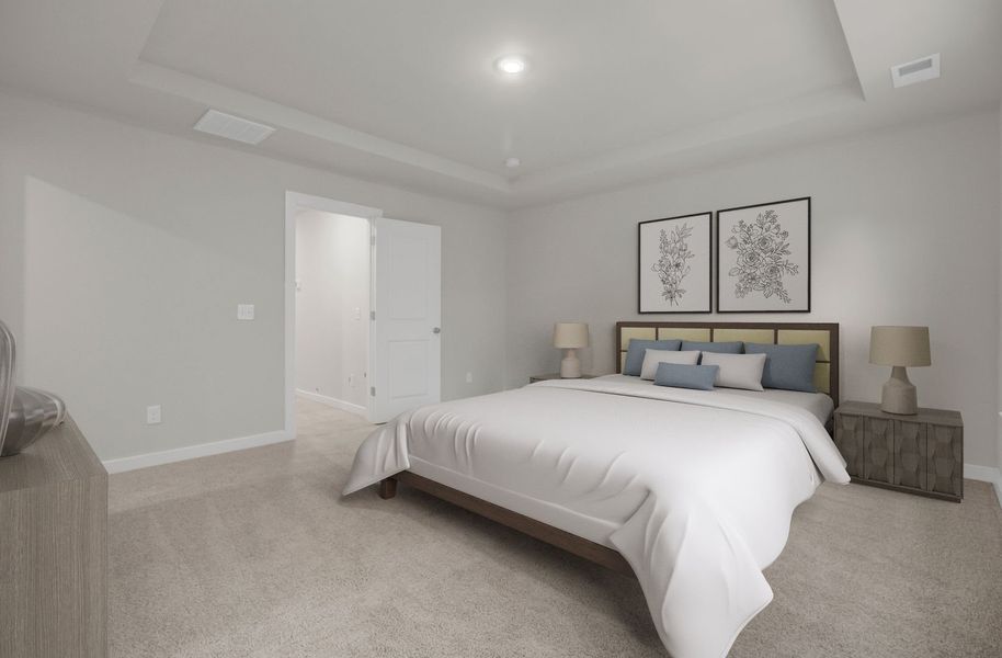 Furnished interior view inside a new home in Southbridge, Sumter (Image 22).