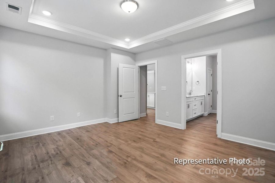 Spacious, unfurnished interior of a new home in The Meadows at Laurelbrook, Sherrills Ford (Image 29).