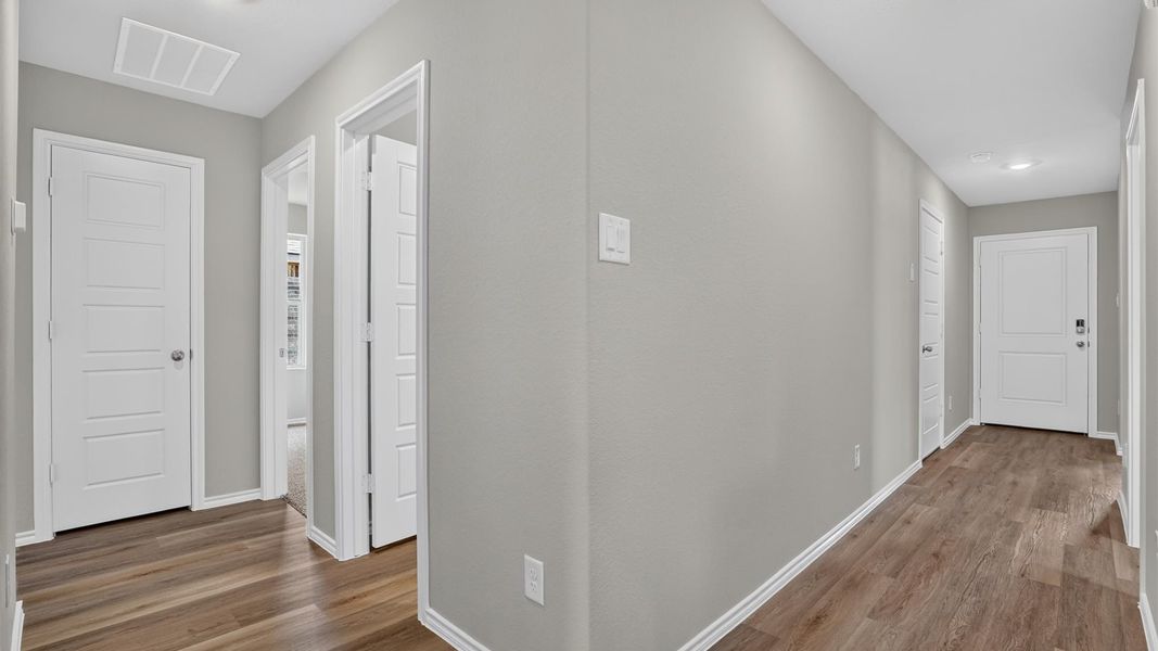 Spacious, unfurnished interior of a new home in The Canyons, Keene (Image 26). Spacious, unfurnished interior of a new home in The Canyons, Keene (Image 26).