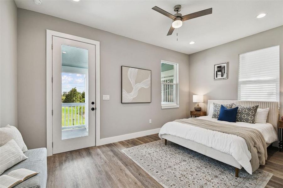 Furnished interior view inside a new home in , Tampa (Image 26). Furnished interior view inside a new home in , Tampa (Image 26).