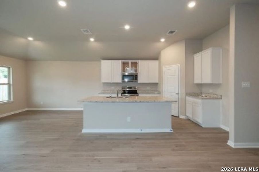 Furnished interior view inside a new home in Greenfield, Seguin (Image 3).