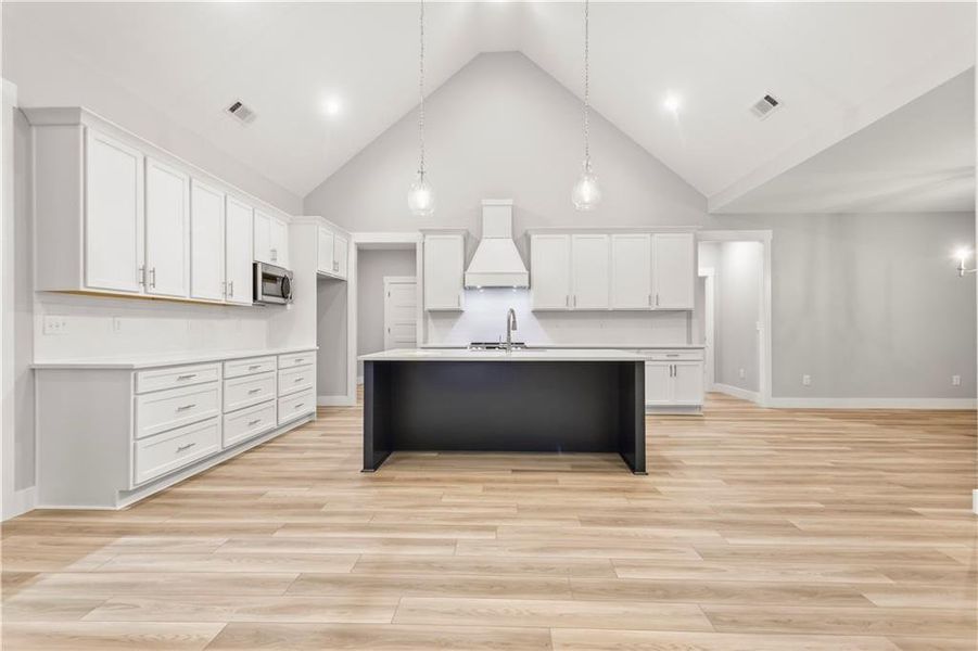 Furnished interior view inside a new home in , Carrollton (Image 3).