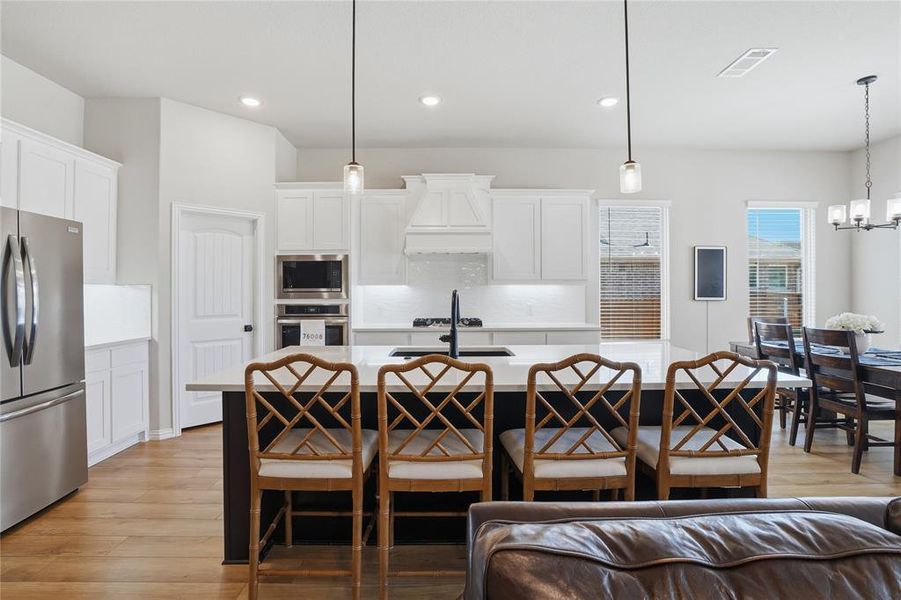 Furnished interior view inside a new home in Morningstar, Aledo (Image 6).